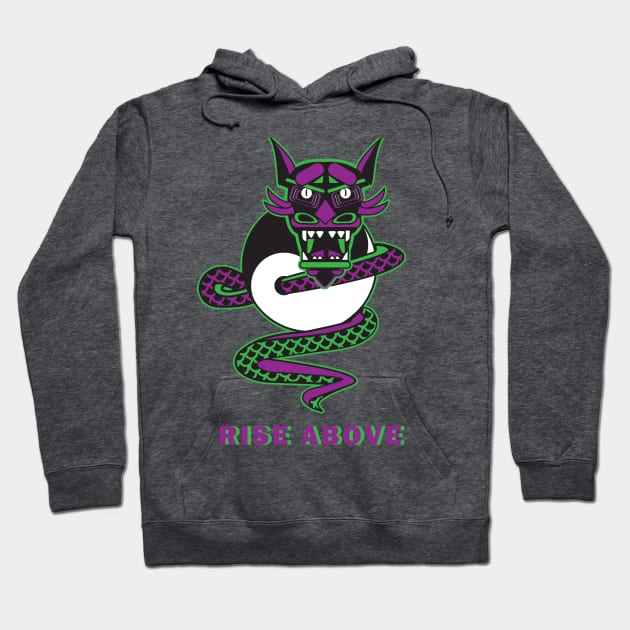 8ts Yin Yang Purp Hoodie by kewlwolf8ts